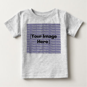 T-shirt Pour Bébé Horizontale biologique infantile personnalisable