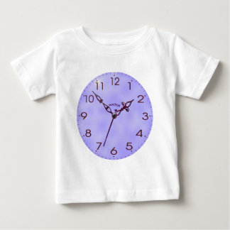 T-shirt Pour Bébé horloge face_03