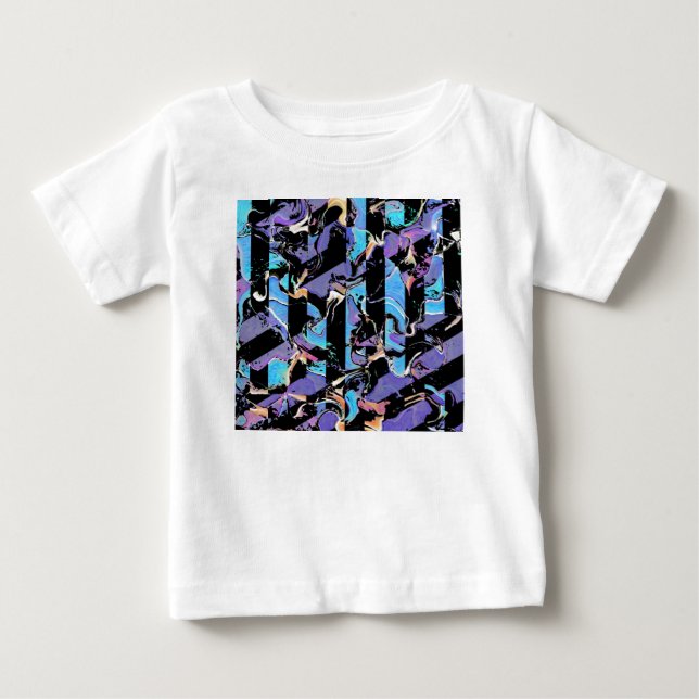 T-shirt Pour Bébé Horreur visuelle  (Devant)