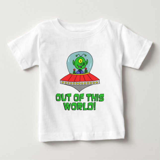 T-shirt Pour Bébé Hors de ce monde (Devant)