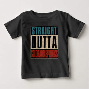 T-shirt Pour Bébé Hors droit Colorado Springs Colorado CO