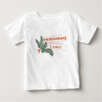 Hosanna ! T-shirt chrétien de bébé