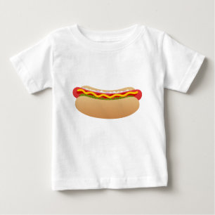 T-shirt Pour Bébé Hot-dog