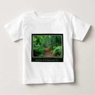 T-shirt Pour Bébé Hot Springs Mt Trail National Park Centennial Ed