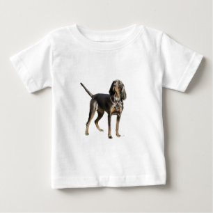 T-shirt Pour Bébé Hound noir et tan noir