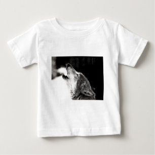 T-shirt Pour Bébé Howling Wolf