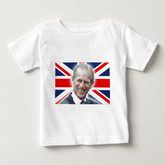 T-shirt Pour Bébé HRH Duke d'Édimbourg (Devant)