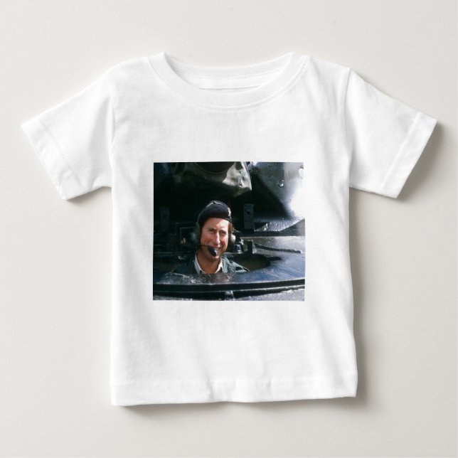 T-shirt Pour Bébé HRH Prince Charles (Devant)