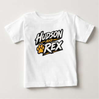 T-shirt Pour Bébé Hudson et Rex
