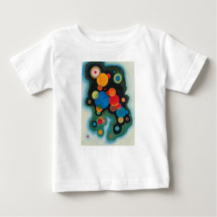 T-shirt Pour Bébé Huile Abstraite de Kandinsky Deepened Impulse sur 