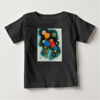 Huile Abstraite de Kandinsky Deepened Impulse sur 