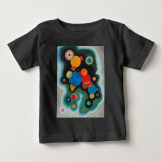 T-shirt Pour Bébé Huile Abstraite de Kandinsky Deepened Impulse sur