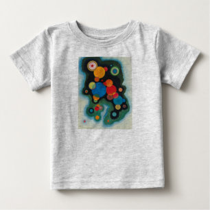 T-shirt Pour Bébé Huile Abstraite impulsive renforcée sur toile Kand