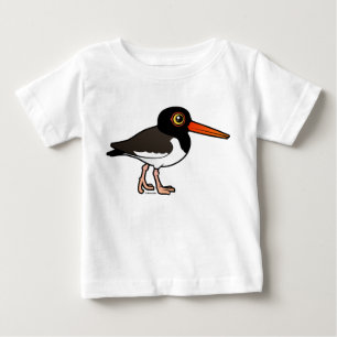 T-shirt Pour Bébé Huîtrier américain
