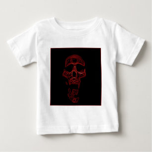 T-shirt Pour Bébé Humoristique crâne drôle