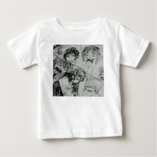 T-shirt Pour Bébé humoristique expression faciale