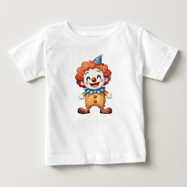 T-shirt Pour Bébé Humour de cirque clownesque (Devant)