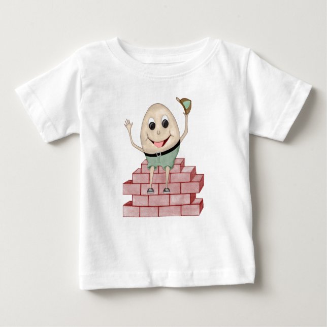 T-shirt Pour Bébé Humpty Dumpty (Devant)
