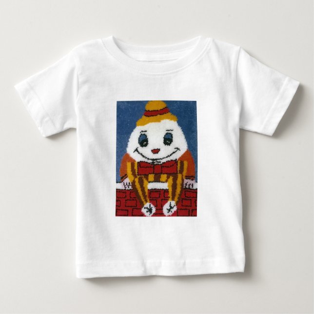 T-shirt Pour Bébé Humpty Dumpty (Devant)