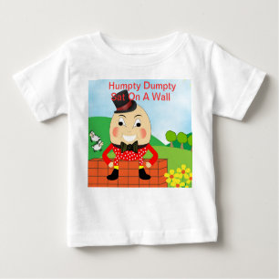 T-shirt Pour Bébé Humpty Dumpty Nurserty thème de rime