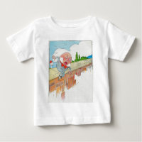 Humpty Dumpty reposé sur un mur