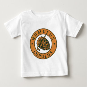 T-shirt Pour Bébé Humulus lupulus hop pour la bière artisanale