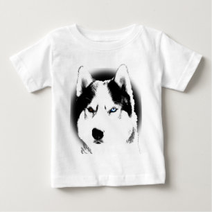 T-shirt Pour Bébé Husky Baby Tootoo One Piece Robe Sibérienne Husky
