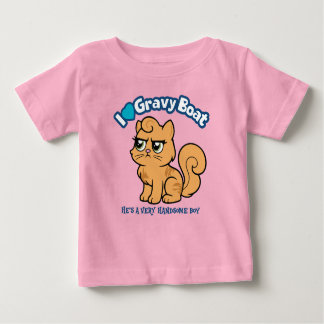 T-shirt Pour Bébé I <3 Gravy Boat DCC