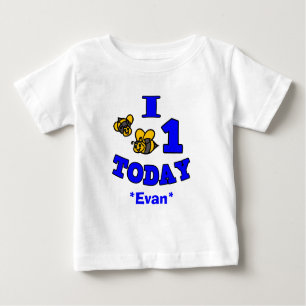 T-shirt Pour Bébé I abeilles une aujourd'hui première chemise de