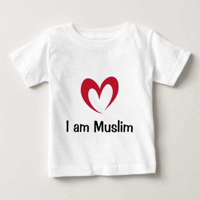 T-shirt Pour Bébé I am Muslim Body (Devant)
