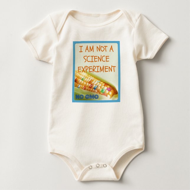 T-shirt Pour Bébé I Am Not A Science Experiment (Devant)