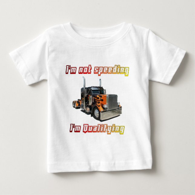 T-shirt Pour Bébé I&apos ; m n'expédiant pas (Devant)