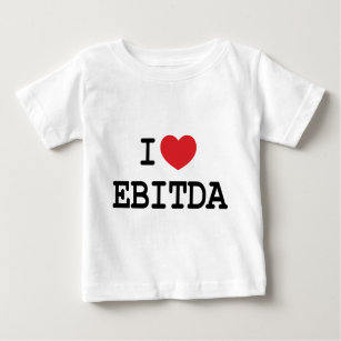 T-shirt Pour Bébé I (coeur) EBITDA