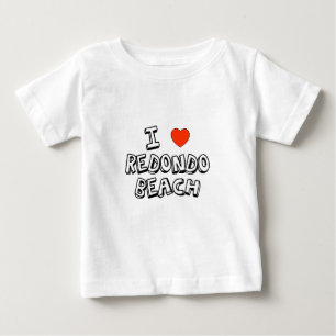 T-shirt Pour Bébé I coeur Redondo Beach