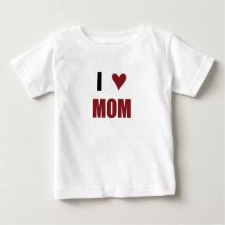 T-shirt Pour Bébé I Heart Maman Toddler Tee