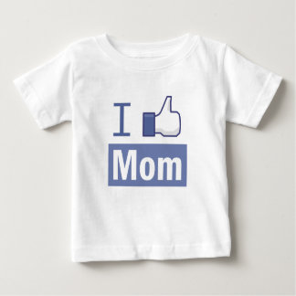 T-shirt Pour Bébé I like mom