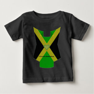 T-shirt Pour Bébé I Love Jamaica Have a Nice Day and a Better Night