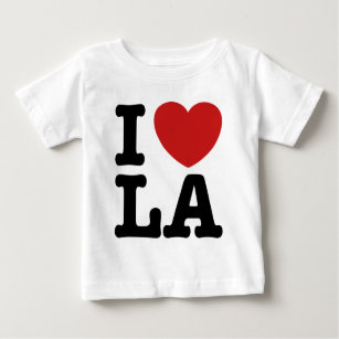 T-shirt Pour Bébé I Love LA