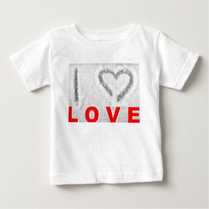 T-shirt Pour Bébé I love LOVE