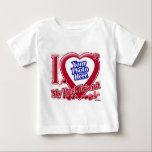 T-shirt Pour Bébé I Love My Best Friend red heart - photo<br><div class="desc">I Love My Best Friend red heart - photo</div>