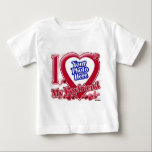 T-shirt Pour Bébé I Love My Boyfriend coeur rouge - photo<br><div class="desc">I Love My Boyfriend coeur rouge - photo</div>