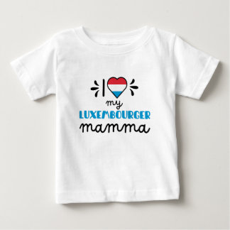 T-shirt Pour Bébé I Love My Luxembourger Mamma mignonne