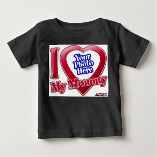 T-shirt Pour Bébé I Love My Mommy - Photo
