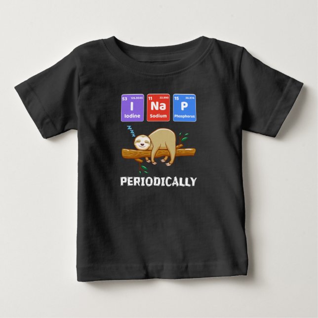 T-shirt Pour Bébé i nap périodiquement (Devant)