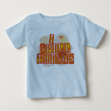 I Spill Things bleu bébé T-shirt