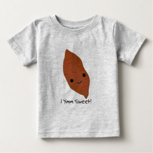 T-shirt Pour Bébé I Yam Sweet Potato