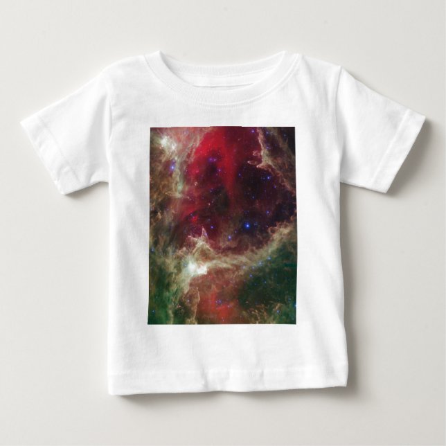 T-shirt Pour Bébé IC 1848 Soul Nebula étoile formant (Devant)