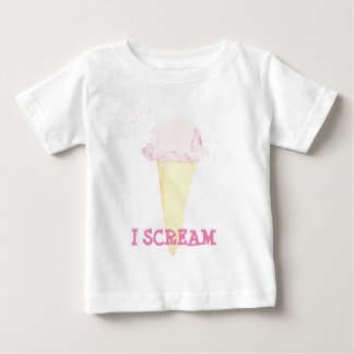 T-shirt Pour Bébé icecream i hurler bébé bodysuit
