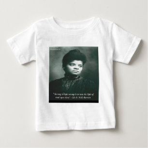 T-shirt Pour Bébé Ida B Wells & Truth Citation
