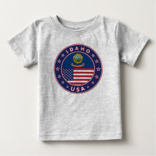 T-shirt Pour Bébé Idaho